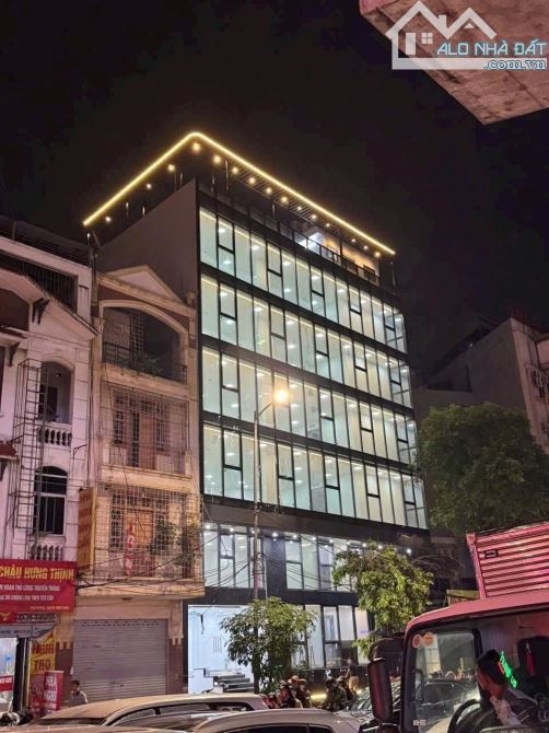 TOÀ VĂN PHÒNG MP GẦN TAM TRINH 109M 8T MT 16M THANG MÁY THÔNG SÀN GIÁ TẦM 500TR/m