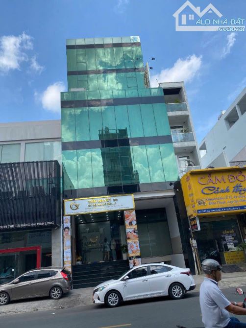 Bán tòa nhà TMDV 541 Lạc Long Quân, P. 10, Tân Bình, 8 x 21m, hầm 6 lầu, giá chỉ 56 tỷ