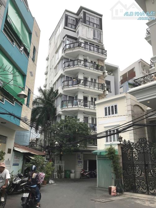 40 tỷ! Bán toà nhà hẻm 10m 8 Tầng đường Lê Văn Sỹ Quận 3 - 8x15m CN: 107m2 24CHDV