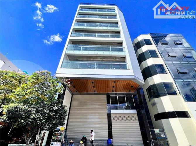 Bán tòa nhà mặt tiền Trường Sơn, P.2, Tân Bình, 6x30m, Hầm 8 tầng, 180tr/th, chỉ 55 tỷ