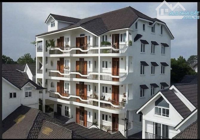 Bán nhà 20 căn hộ Phù Đổng Thiên Vương,P8,Đà Lạt. 5 tầng - Có thu nhập 300trthag