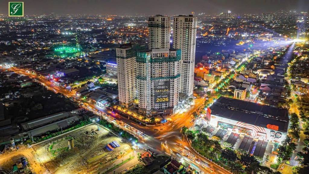 Bán căn hộ Green Skyline, Dĩ An, căn 1PN 60m2, Chỉ 2,75 Tỷ, hỗ trợ lãi suất, ck cao