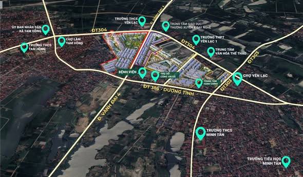 BÁN ĐẤT NỀN DRAGON CITY YÊN LẠC, QUỸ ĐẤT VÀNG CUỐI CÙNG, CHUẨN BỊ RA HÀNG