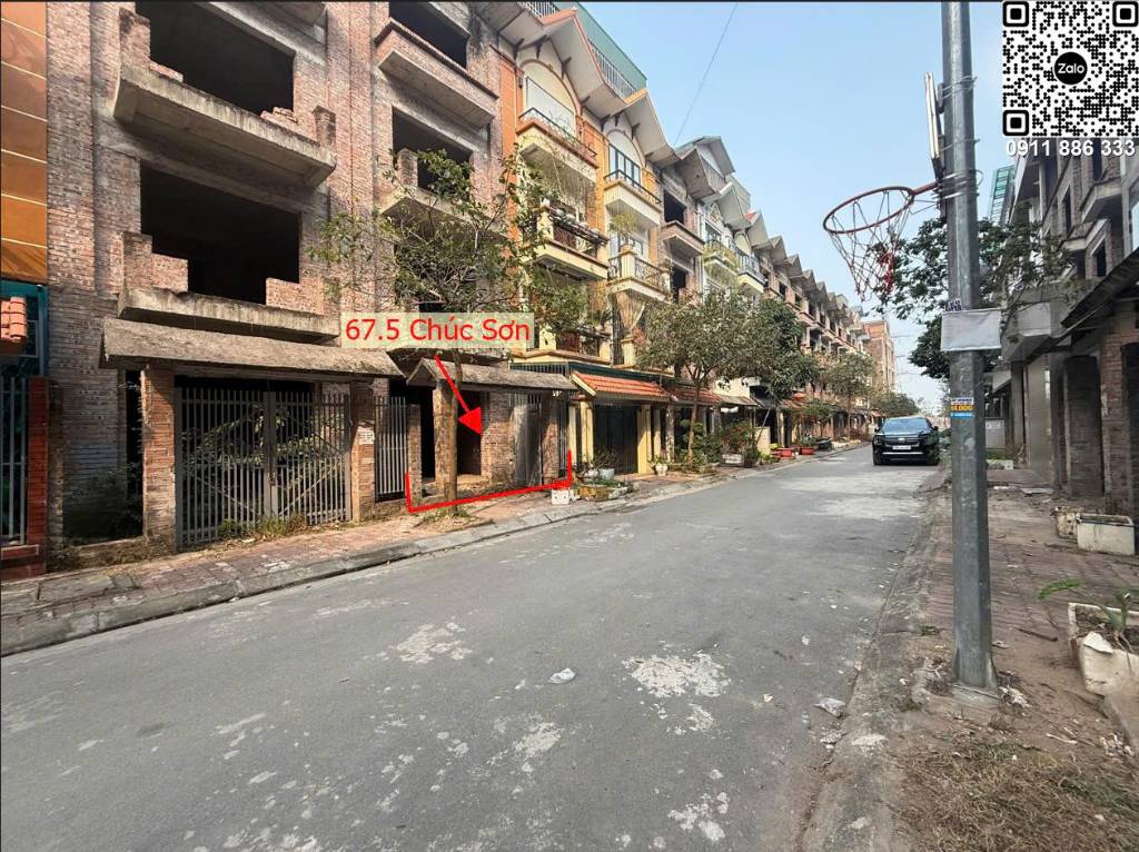 Bán nhà liền kề Lộc Ninh, Chúc Sơn Chương Mỹ, giá hơn 9 tỷ, phân lô ô tô tránh