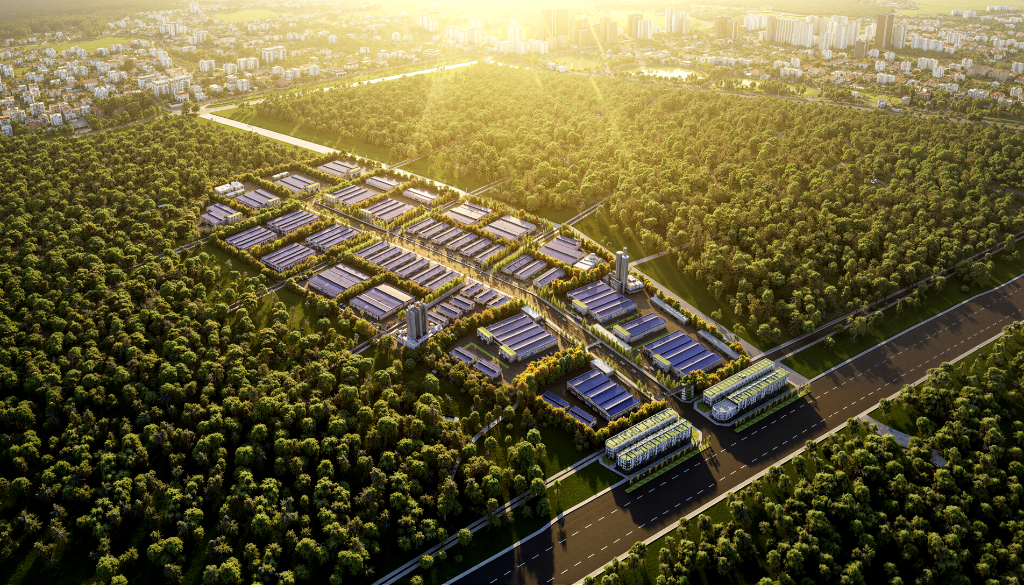 BÁN ĐẤT CỤM CÔNG NGHIỆP EZ.PARK HÀ TĨNH I, DT 10000M2, ĐIỆN 22KV, PCCC TỰ ĐỘNG, GIÁ ĐẦU TƯ