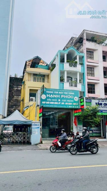 Bán nhà 112 Trần Quốc Thảo, Quận 3, dt: 4,3x30m nở hậu đều 5,3m 4 tầng cho thuê 100tr/th
