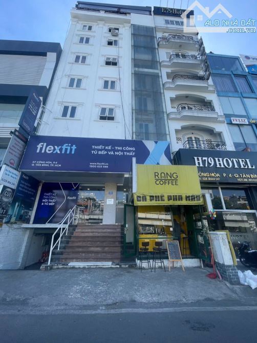 TÒA NHÀ BUILDING - MTKD CỘNG HÒA TÂN BÌNH - THU NHẬP KHỦNG - 313m2 8 TẦNG - 75TỶ