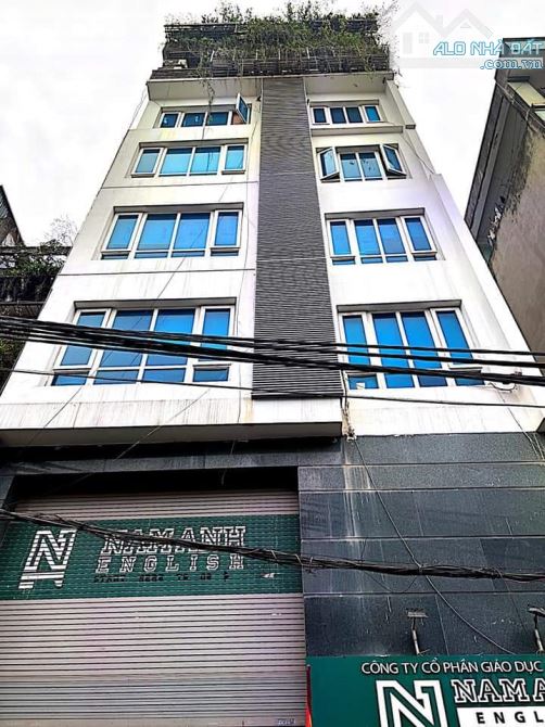 BÁN TÒA VĂN PHÒNG, HOÀNG CẦU, ĐỐNG ĐA, 9 TẦNG, THANG MÁY, KINH DOANH, 120M GIÁ 53.8 TỶ