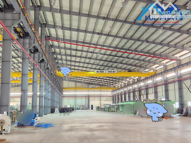 Bán nhà xưởng KCN Bà Rịa - HCM 19.200m2 có sẵn Cẩu trục giá chỉ 104 tỷ
