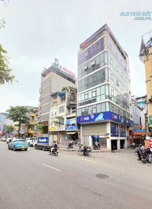 NHỈNH 98 TỶ SỞ HỮU TOÀ NHÀ VĂN PHÒNG LÔ GÓC MẶT PHỐ TÂN MAI HOÀNG MAI 100M2- 8 TẦNG CÓ HẦM
