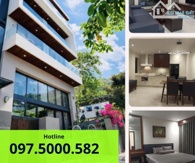 BÁN BIỆT THỰ VIEW BIỂN TRẦN PHÚ , P5 + NHÀ ĐẸP HIỆN ĐẠI BÃI DÂU + DT: 120 M2 + GIÁ CỰC TỐT