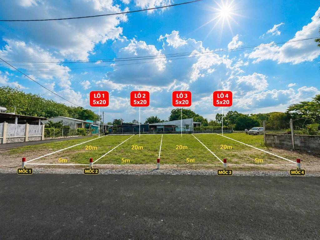 Bán đất thổ cư Phước Hiệp Củ Chi, ngay mặt tiền Đường Số 1, tạp hóa cô Mai, 100m2 chỉ 1.25 tỷ