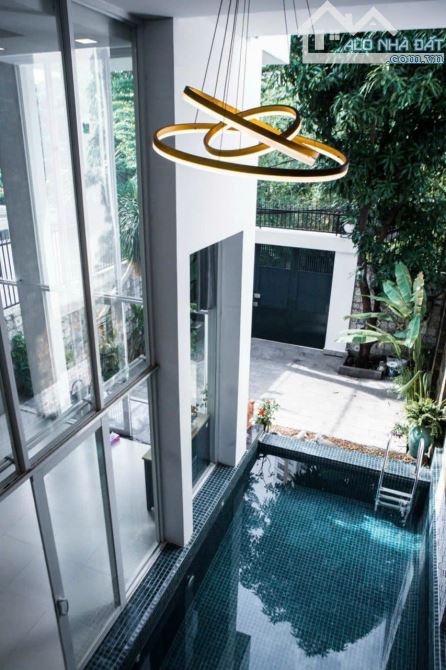 Bán Biệt thự trệt 3 lầu hồ bơi gần Nguyễn Văn Hưởng, Thảo Điền, Dt 202m 42 tỷ