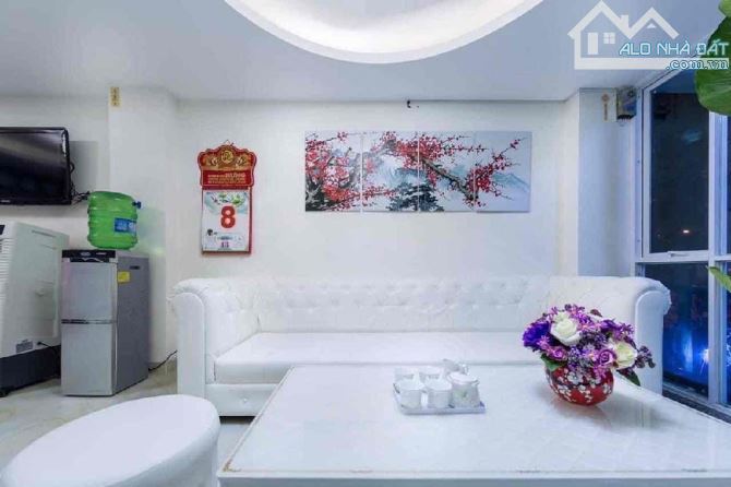 Hiếm! Building 19 phòng gần biển, Ông Ích Khiêm, 112m2, doanh thu 220tr/tháng