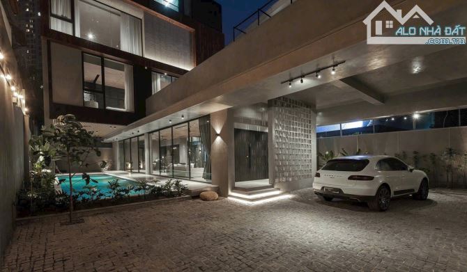 Biệt thự hiện đại Nguyễn ư Dĩ - Trần Ngọc Diện 15m x 40m, full nội thất giá 132 tỷ TL