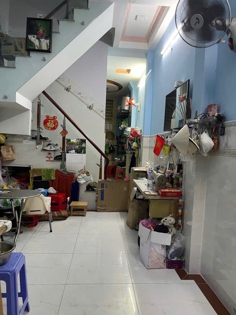 Bán nhà Cư Xá Phú Lâm A Quận 6,Nhà 2 mặt tiền xe hơi thông, 4 tầng 4 pn, chủ tặng nội thất