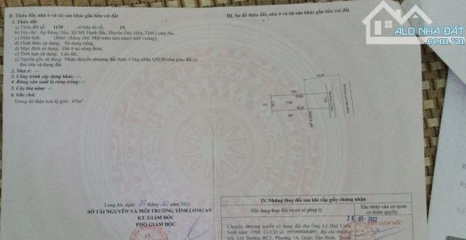 bán gấp kho sẵn 7m ngang đường nhựa lục viên xã mỹ hạnh bắc 4tỷ