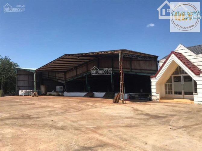 Bán nhà máy chế biến mủ cao su – mặt tiền ĐT741, Bình Phước – 20.000m²
