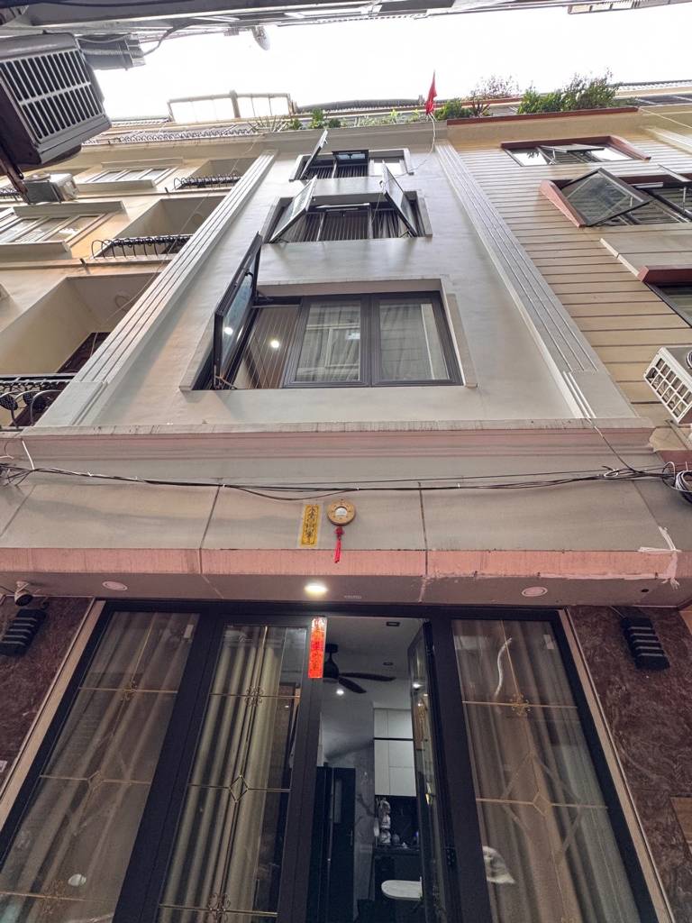 HIẾM, BÁN NHÀ KHU LƯƠNG KHÁNH THIỆN, HOÀNG MAI, 35M² x 5 TẦNG MT 4.5M, PHÁP LÝ SẠCH