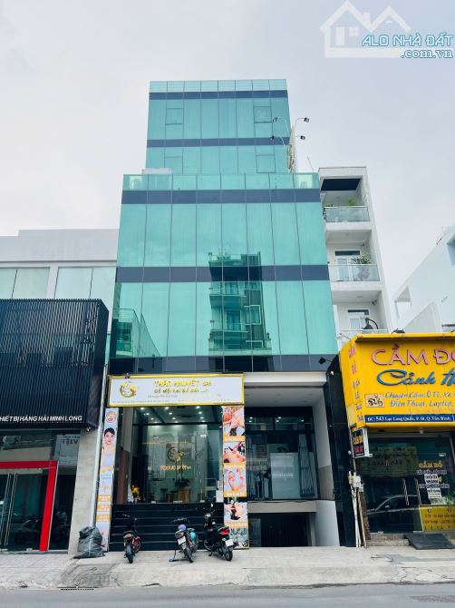 BUILDING MẶT TIỀN LẠC LONG QUÂN NGANG 8M CÓ HẦM DÒNG TIỀN 148TR THÁNG
