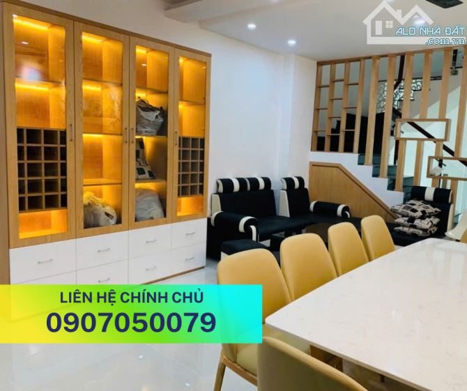 BÁN NHÀ 1 TRỆT 2 LẦU (5x17.4) SỔ HỒNG RIÊNG PHAN CHU TRINH, NHÀ MỚI THIẾT KẾ ĐẸP HIỆN ĐẠI