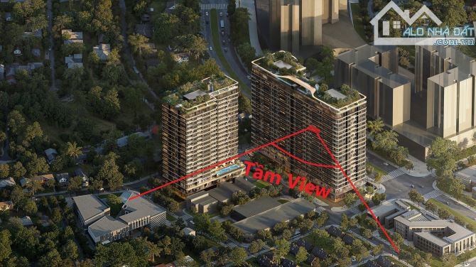 Siêu phẩm - Cần bán căn 2PN 83,3m2 tầng 14 Regal Complex view Villa, sông Cổ Cò - Sổ hồng