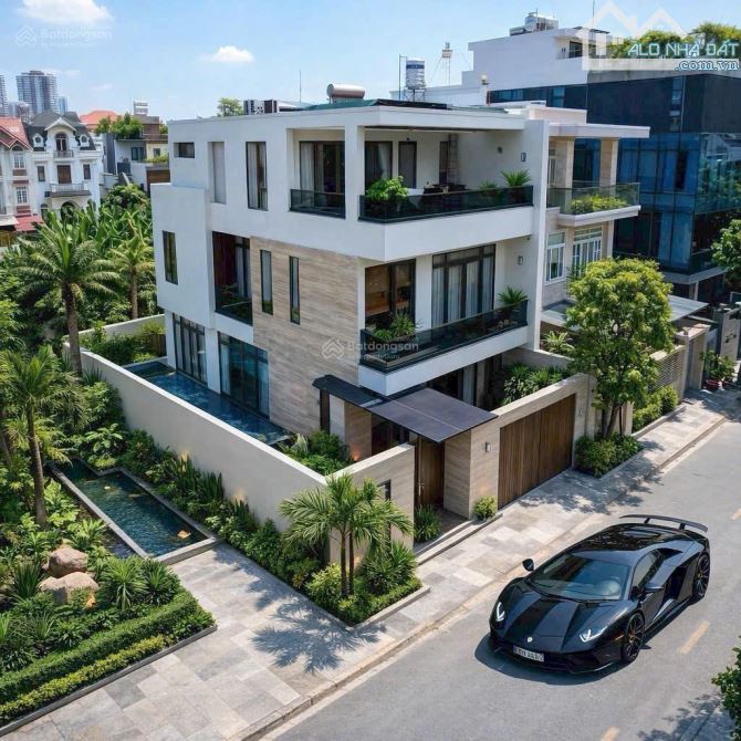 Rẻ nhất - biệt thự đường Cao Đức Lân Quận 2 - DT: 12x25m - 3 tầng - HĐT 138tr - Giá 45 tỷ