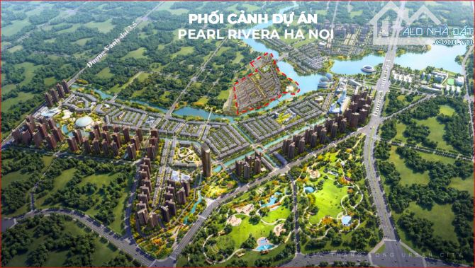 ''PEARL RIVERA HÀ NỘI – ĐÓN ĐẦU TIỀM NĂNG MÊ LINH'' TÁI THIẾT ĐÔ THỊ KHÔNG GIAN SỐNG XANH
