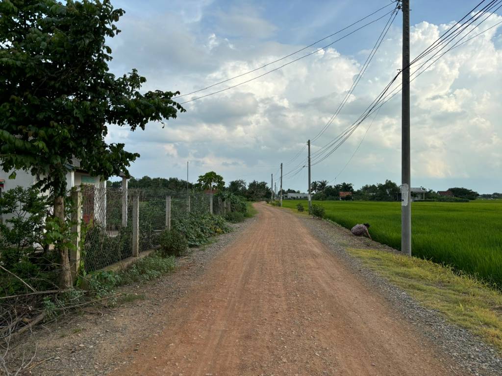 Bán đất lúa khu đô thị Long Hựu, Long An, 1000m2 mặt tiền đường 7m, giá rẻ đầu tư 2.5 tỷ