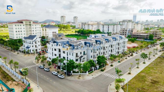 BIỆT THỰ NGHĨ DƯỠNG TÂN CỔ ĐIỂN DỰ ÁN PHÚ XUÂN CITY TP HUẾ, CAO KO NGẬP LỤT