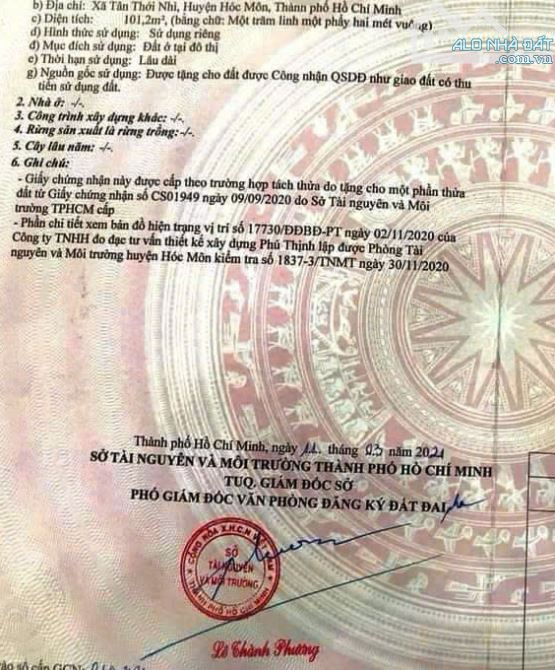 Nhà ngang 6m hiếm gặp ở Hóc Môn–có dòng tiền sẵn 4,8tr/th Sổ Riêng đường oto,900.000.000đ