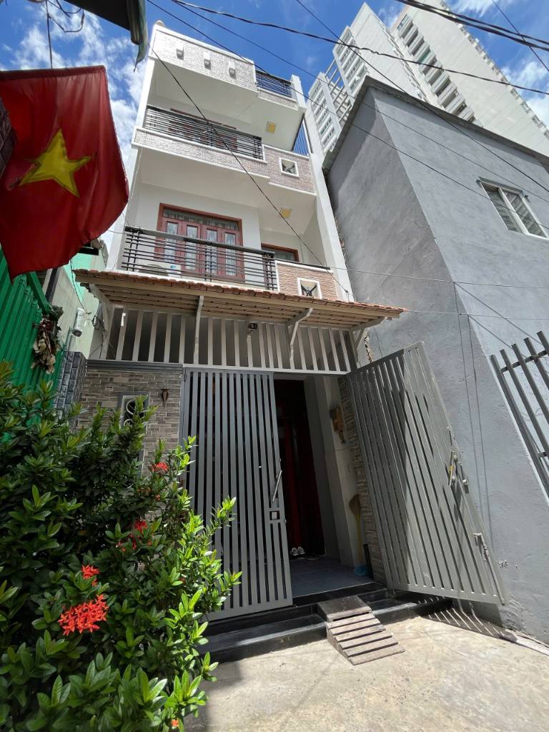 NHÀ ĐẸP 4 TẦNG HẬU GIANG QUẬN 6, DT 78M² HẺM Ô TÔ, NHỈNH 7 TỶ