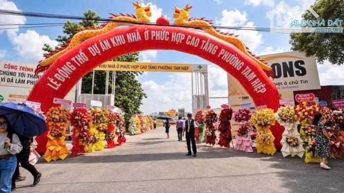 Gía bán dự án chung cư cao cấp BCONS Tam Hiệp - Mặt Tiền Phan Trung - Đường 5