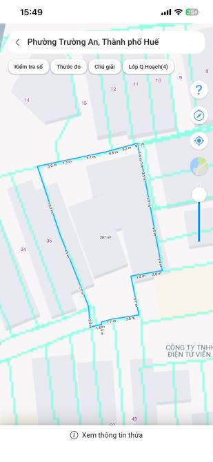 Nhà vườn có dãy trọ kiệt Điện Biên Phủ, Huế giá tốt Tổng diện tích lên đến 279m²