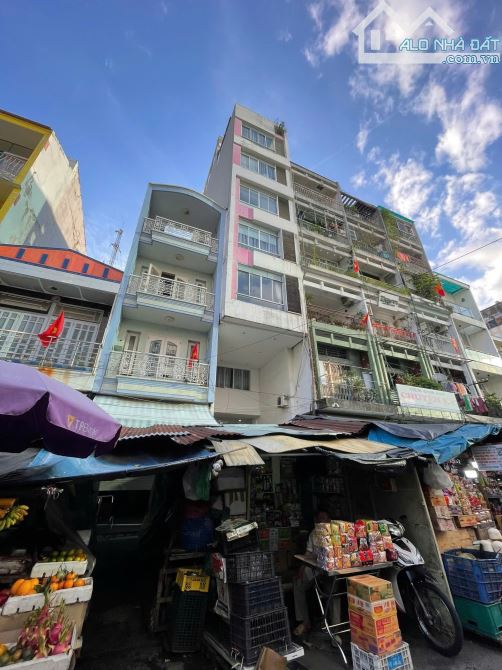 BUILDING MẶT TIỀN NGANG 8M ĐƯỜNG TRẦN NHẬT DUẬT, QUẬN 1. HẦM 7 TẦNG TIỆN KINH DOANH