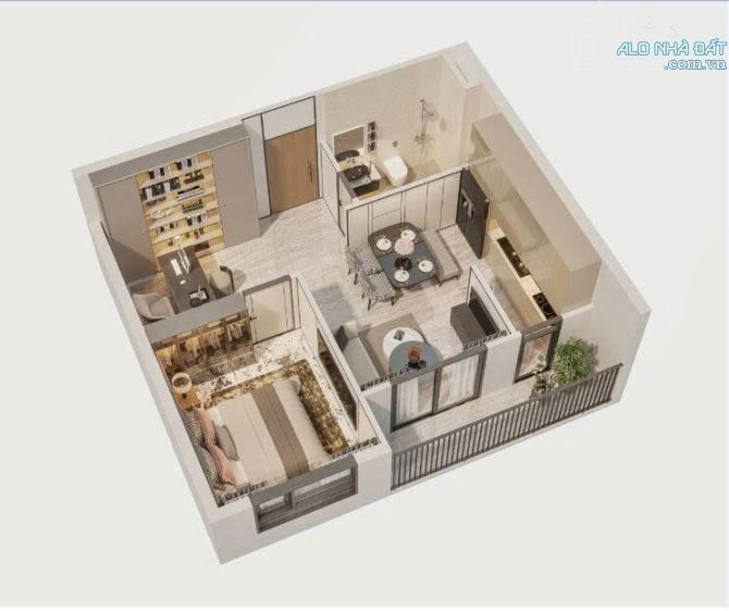 Bán nhanh căn hộ 1PN dự án Simona Heights Quy Nhơn