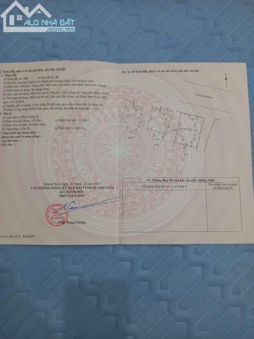 BÁN NHÀ GÓC 2 MẶT TIỀN TRUNG TÂM TP. QUẢNG NGÃI