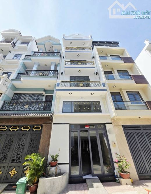 NHÀ KHU PHÂN LÔ ĐỒNG BỘ - NGANG 4,6M RỘNG THOÁNG - 5 TẦNG - 5PN - OTO NGỦ TRONG NHÀ