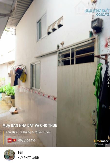 🏠 Bán phòng trọ Hiệp Phú, Quận 9 (TP. Thủ Đức)Diện tích: 15m²-Sổ chung, đất ở hiện hữu-Gi