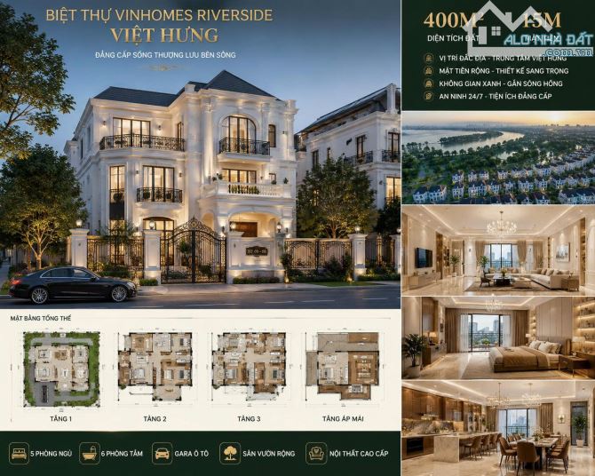 Hàng khủng!Biệt thự khu Vip ,400M,2 thoáng,4 tầng.KD,Hơn 200 tỷ