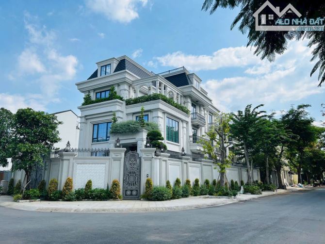 🚀 BIỆT THỰ GÓC 3 MT KDC Phú Nhuận - 9 ✖️ 24m - 215m2 - 4 Tầng - Giá 2X Tỷ