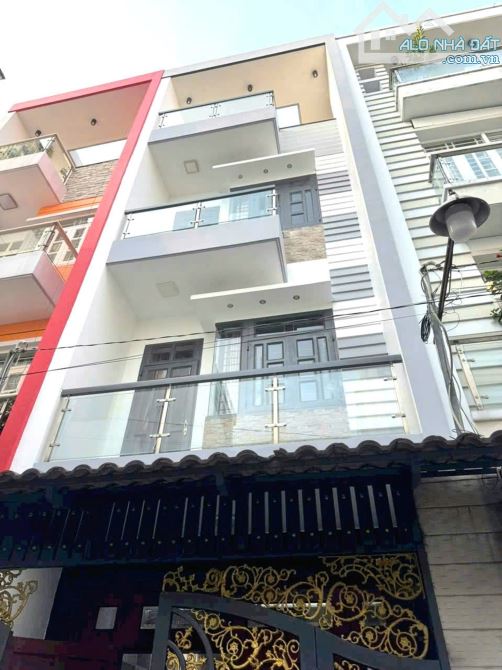 Giảm 500tr, giá mới chỉ 7ty4- nhà 4 TẦNG, hẻm xe hơi 6m, 4x16m,GẦN QUANG TRUNG, p8, GÒ VẤP