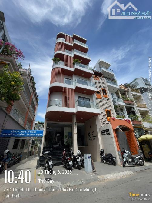 Building 6 Tầng góc 2MT Quận 1 cạnh Công viên Lê Văn Tám Vị trí giá giảm cục sâu chỉ 6x tỷ