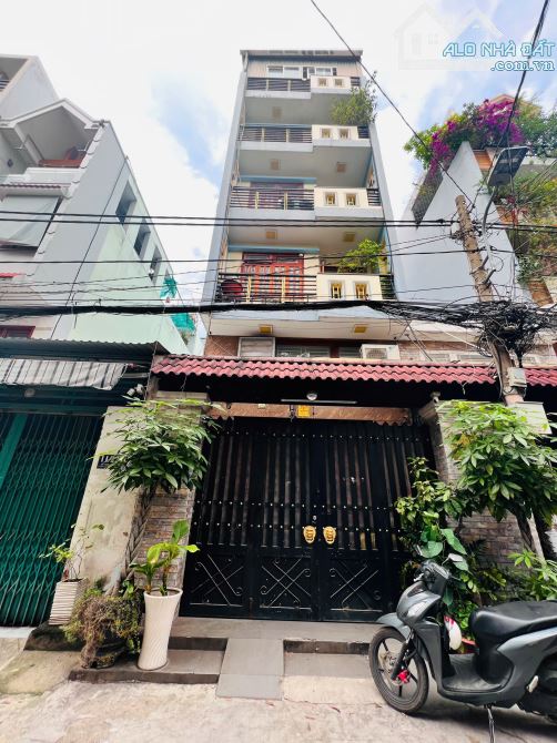 📍 Hẻm 8m thông khu Chợ Tân Hương - 5m❌19m - Nhà 6 tầng, 8PN, thang máy - 💵 11.5 Tỷ TL