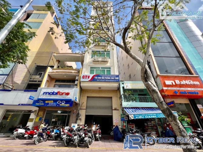 Bán Tòa Nhà 9 Tầng Thang Máy, MT Hoàng Diệu. Q4- DT 4,5 x 23m , 105m² Giá 39 Tỷ