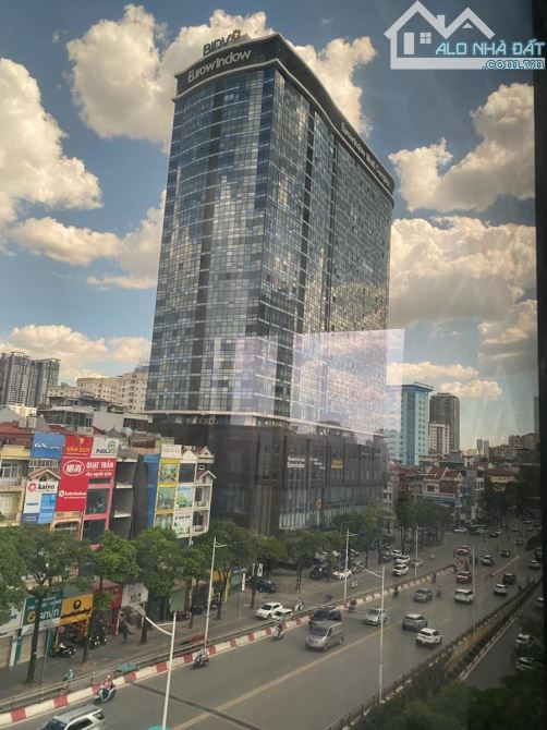 Bán toà văn phòng mặt phố Trần Duy Hưng phố lớn vỉ hè rộng 8 tầng đầy đủ phòng cháy chữa c