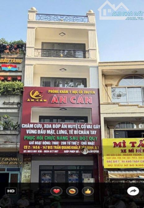 BÁN NHÀ MT NGAY HAI BÀ TRƯNG CHỢ TÂN ĐỊNH, DT: 4,3X18 NỞ HẬU 5 TẦNG - GIÁ CHỈ 21 TỶ