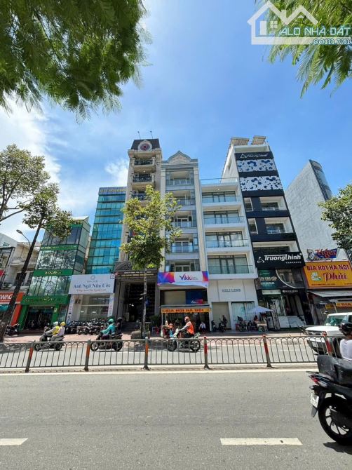 Bán toà nhà ngân hàng mặt tiền Lý Thường Kiệt p6 q. Tân bình Dt : 6,1m x 23m, nở hậu đẹp