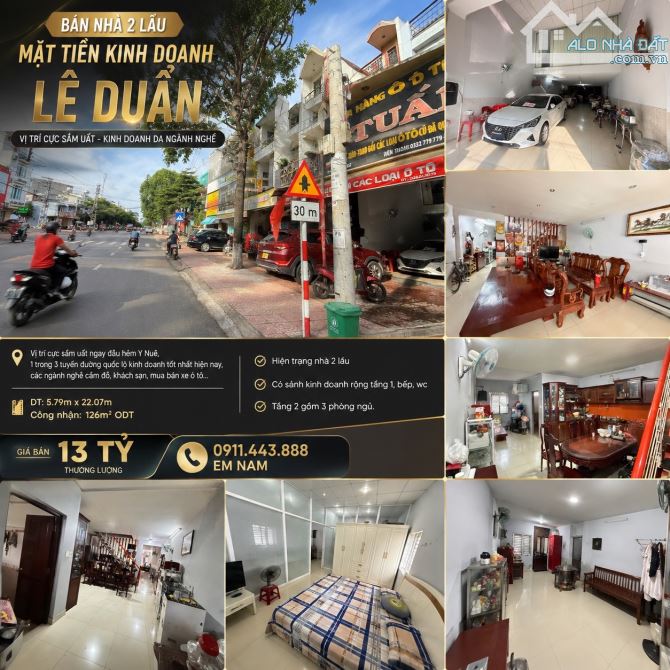 💥BÁN NHÀ 2 LẦU MẶT TIỀN KINH DOANH LÊ DUẨN