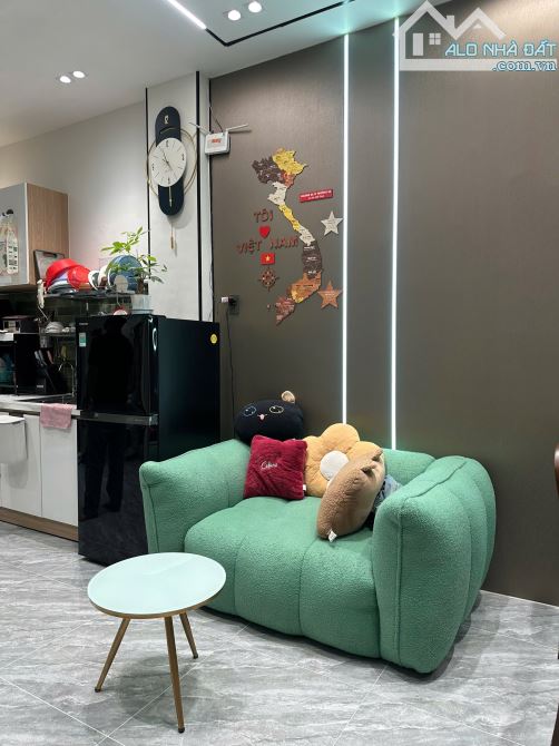 Bán căn hộ Hưng Phú 50m2 sổ hồng, full nội thất, 2 phòng ngủ, tầng 1